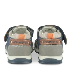 Sandales Sport MARINE Garçon Motif Uni Scratch