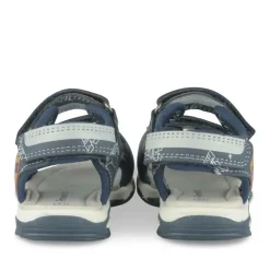 Sandales Sport MARINE Garçon Motif Uni Scratch