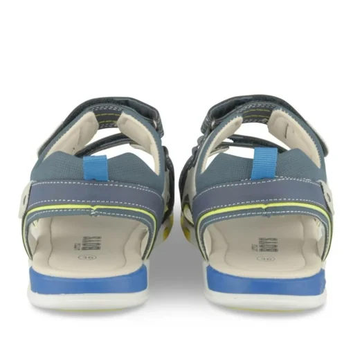 Sandales Sport MARINE Garçon Motif Multicolore Scratch