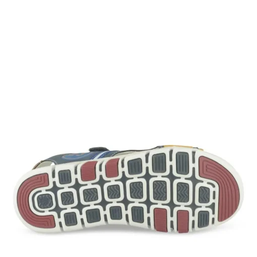 Sandales Sport MARINE Garçon Motif Multicolore Scratch