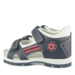 Sandales Sport MARINE Garçon Motif Uni Scratch