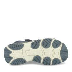 Sandales Sport MARINE Garçon Motif Uni Scratch