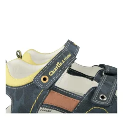 Sandales Sport MARINE Garçon Motif Multicolore Scratch