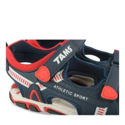 Sandales Sport MARINE Garçon Motif Multicolore Scratch