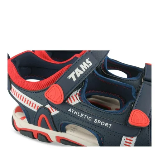 Sandales Sport MARINE Garçon Motif Multicolore Scratch