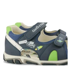 Sandales Sport MARINE Garçon Motif Multicolore Scratch