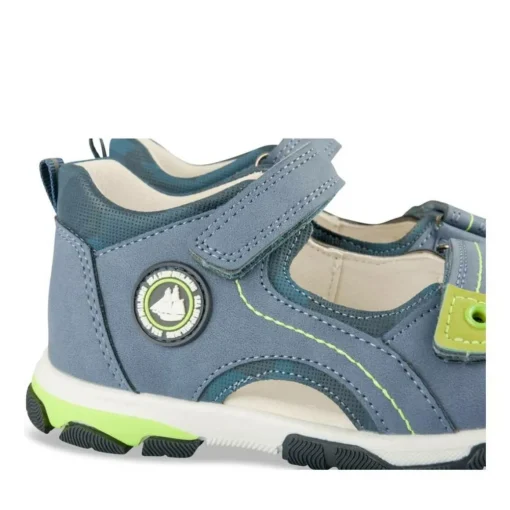 Sandales Sport MARINE Garçon Motif Multicolore Scratch