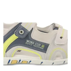 Sandales Sport MARINE Garçon Motif Multicolore Scratch