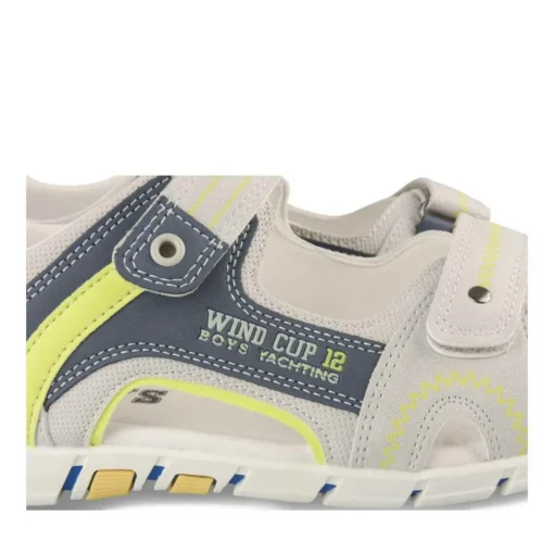 Sandales Sport MARINE Garçon Motif Multicolore Scratch