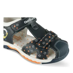 Sandales Sport MARINE Garçon Motif Espace Scratch