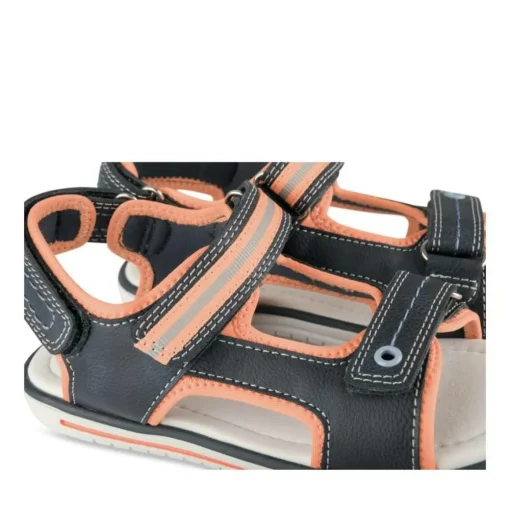 Sandales Sport MARINE Garçon Motif Multicolore Scratch