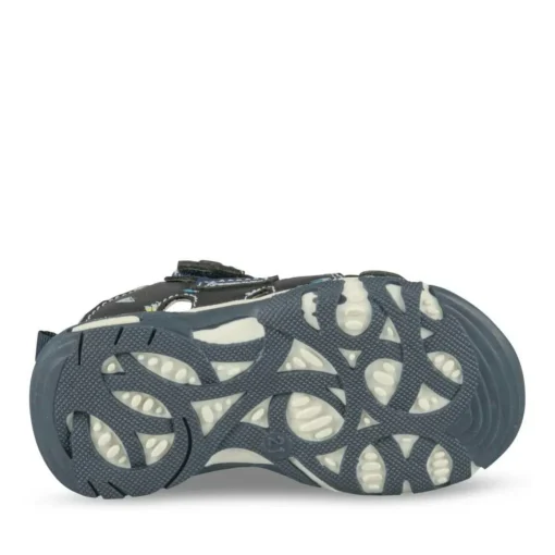 Sandales Sport MARINE Garçon Motif Multicolore Scratch