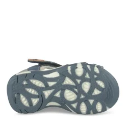 Sandales Sport MARINE Garçon Motif Uni Scratch