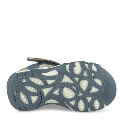 Sandales Sport MARINE Garçon Motif Uni Scratch