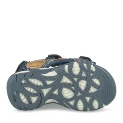 Sandales Sport MARINE Garçon Motif Uni Scratch