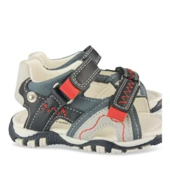 Sandales Sport MARINE Garçon Motif Multicolore Scratch
