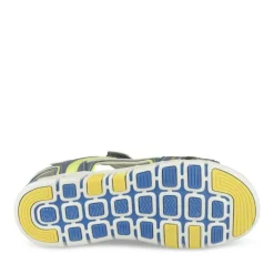 Sandales Sport MARINE Garçon Motif Multicolore Scratch