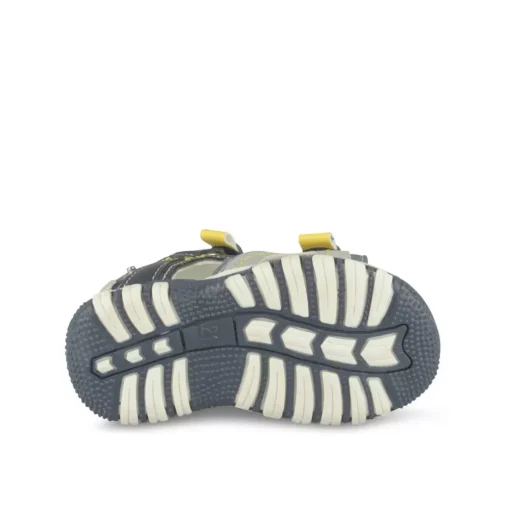 Sandales Sport MARINE Garçon Motif Uni Scratch