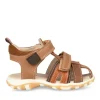 Sandales Sport MARRON Garçon CUIR Scratch