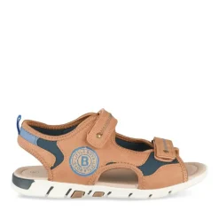 Sandales Sport MARRON Garçon Motif Multicolore Scratch