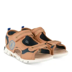 Sandales Sport MARRON Garçon Motif Multicolore Scratch