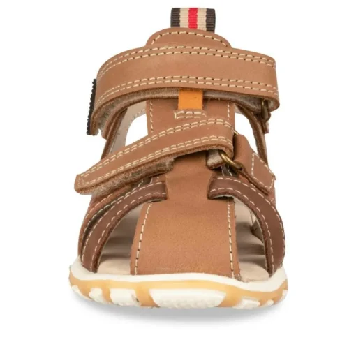 Sandales Sport MARRON Garçon CUIR Scratch