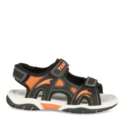 Sandales Sport NOIR Garçon Motif Multicolore Scratch