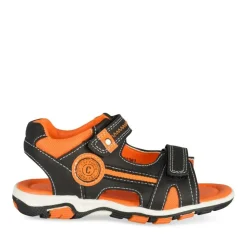 Sandales Sport NOIR Garçon Motif Multicolore Scratch