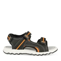 Sandales Sport NOIR Garçon Motif Multicolore Scratch