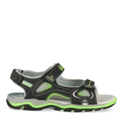 Sandales Sport NOIR Garçon Motif Multicolore Scratch