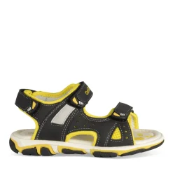 Sandales Sport NOIR Garçon Motif Multicolore Scratch
