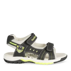 Sandales Sport NOIR Garçon Motif Voiture Scratch