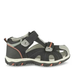 Sandales Sport NOIR Garçon Motif Multicolore Scratch