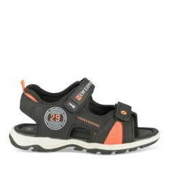 Sandales Sport NOIR Garçon Motif Multicolore Scratch