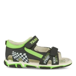 Sandales Sport NOIR Garçon Motif Multicolore Scratch