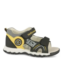 Sandales Sport NOIR Garçon Motif Multicolore Scratch