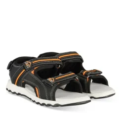 Sandales Sport NOIR Garçon Motif Multicolore Scratch