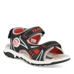 Sandales Sport NOIR Garçon Motif Multicolore Scratch