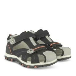 Sandales Sport NOIR Garçon Motif Multicolore Scratch
