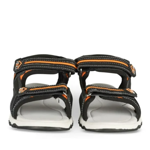 Sandales Sport NOIR Garçon Motif Multicolore Scratch