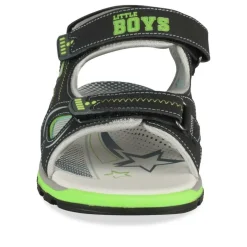 Sandales Sport NOIR Garçon Motif Multicolore Scratch