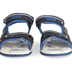 Sandales Sport NOIR Garçon Motif Multicolore Scratch
