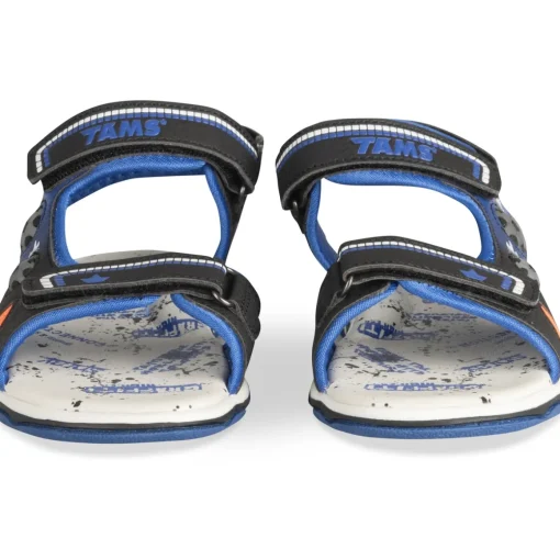 Sandales Sport NOIR Garçon Motif Multicolore Scratch