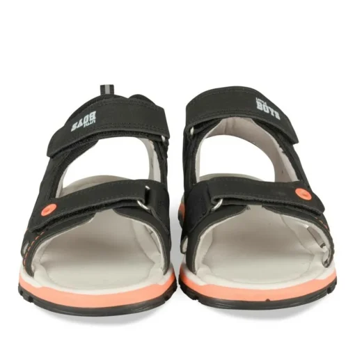 Sandales Sport NOIR Garçon Motif Multicolore Scratch