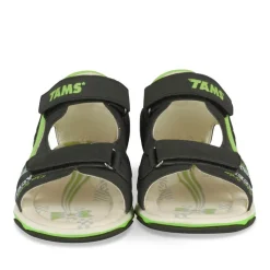 Sandales Sport NOIR Garçon Motif Multicolore Scratch