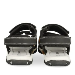 Sandales Sport NOIR Garçon Motif Multicolore Scratch