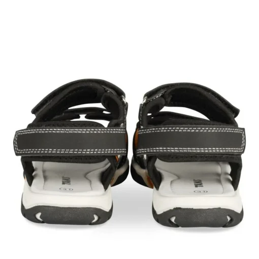 Sandales Sport NOIR Garçon Motif Multicolore Scratch