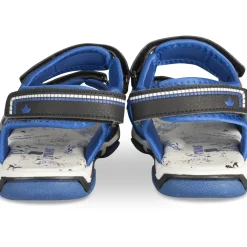 Sandales Sport NOIR Garçon Motif Multicolore Scratch
