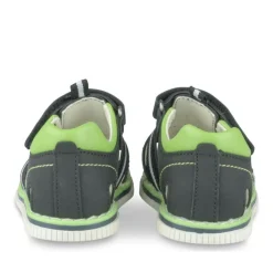 Sandales Sport NOIR Garçon Motif Multicolore Scratch