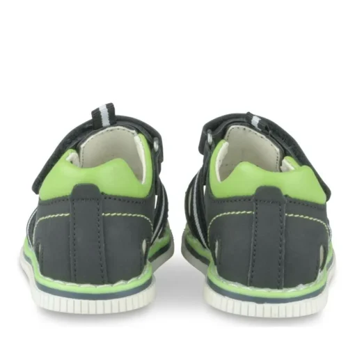 Sandales Sport NOIR Garçon Motif Multicolore Scratch
